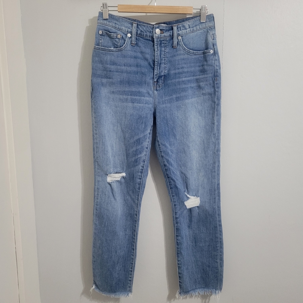 Madewell distressed jeans